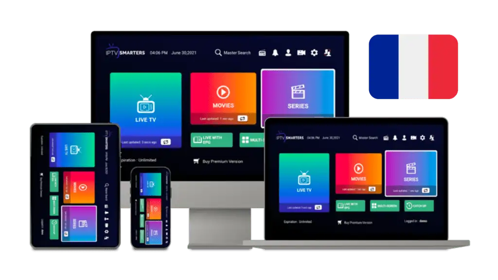 IPTV Smarters Pro - Streaming 4K Premium